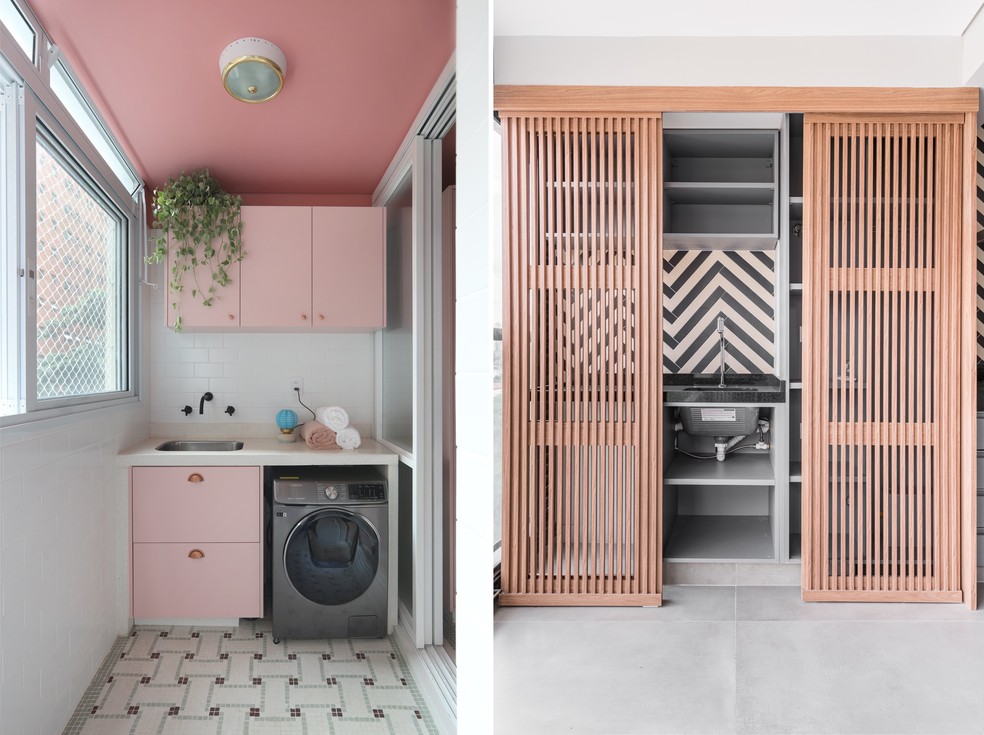 ideias criativas para decorar area de servico pequena