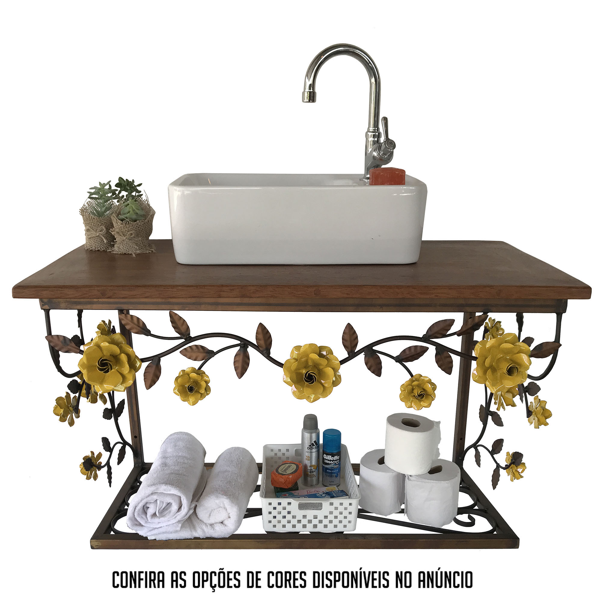 decoracao de banheiro artesanal