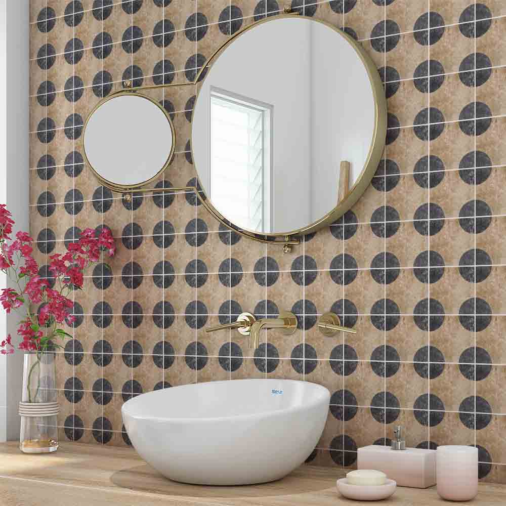 decoração de banheiro com azulejo