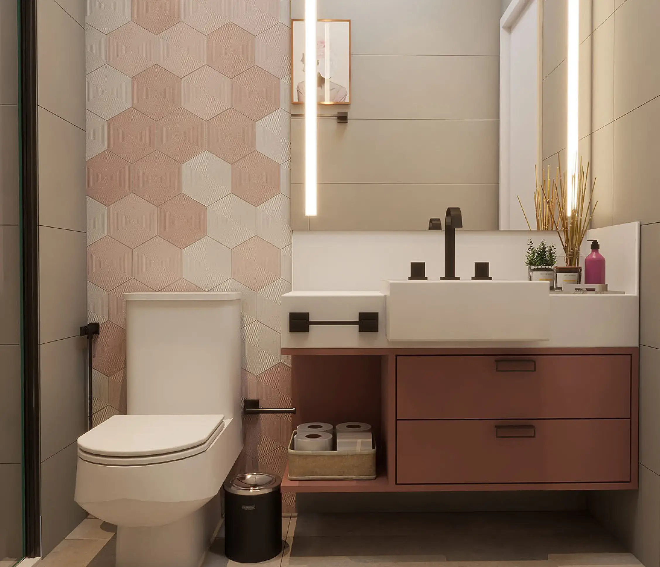 cores para banheiro 2026