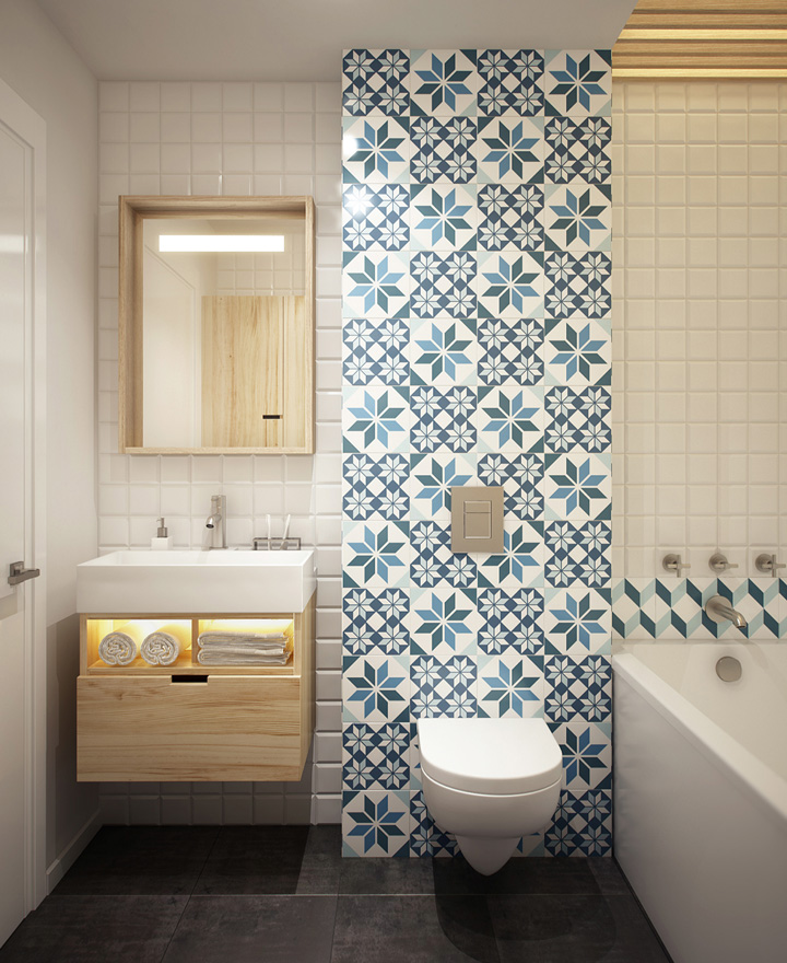 banheiro pequeno ampliação visual