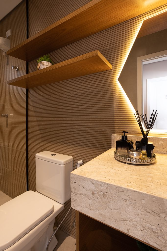 banheiro clean ou minimalista qual escolher