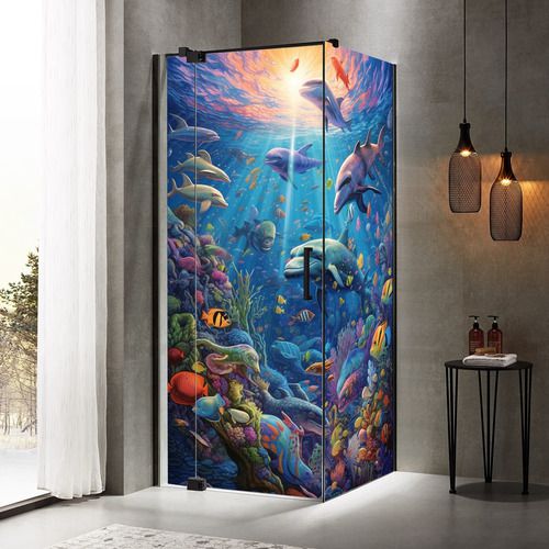 reforma rápida de banheiro com adesivos