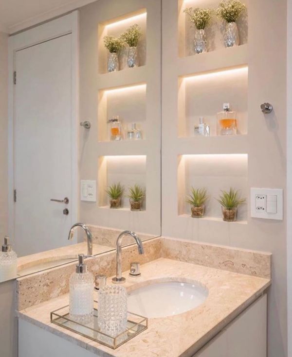 temperatura de cor LED para banheiro