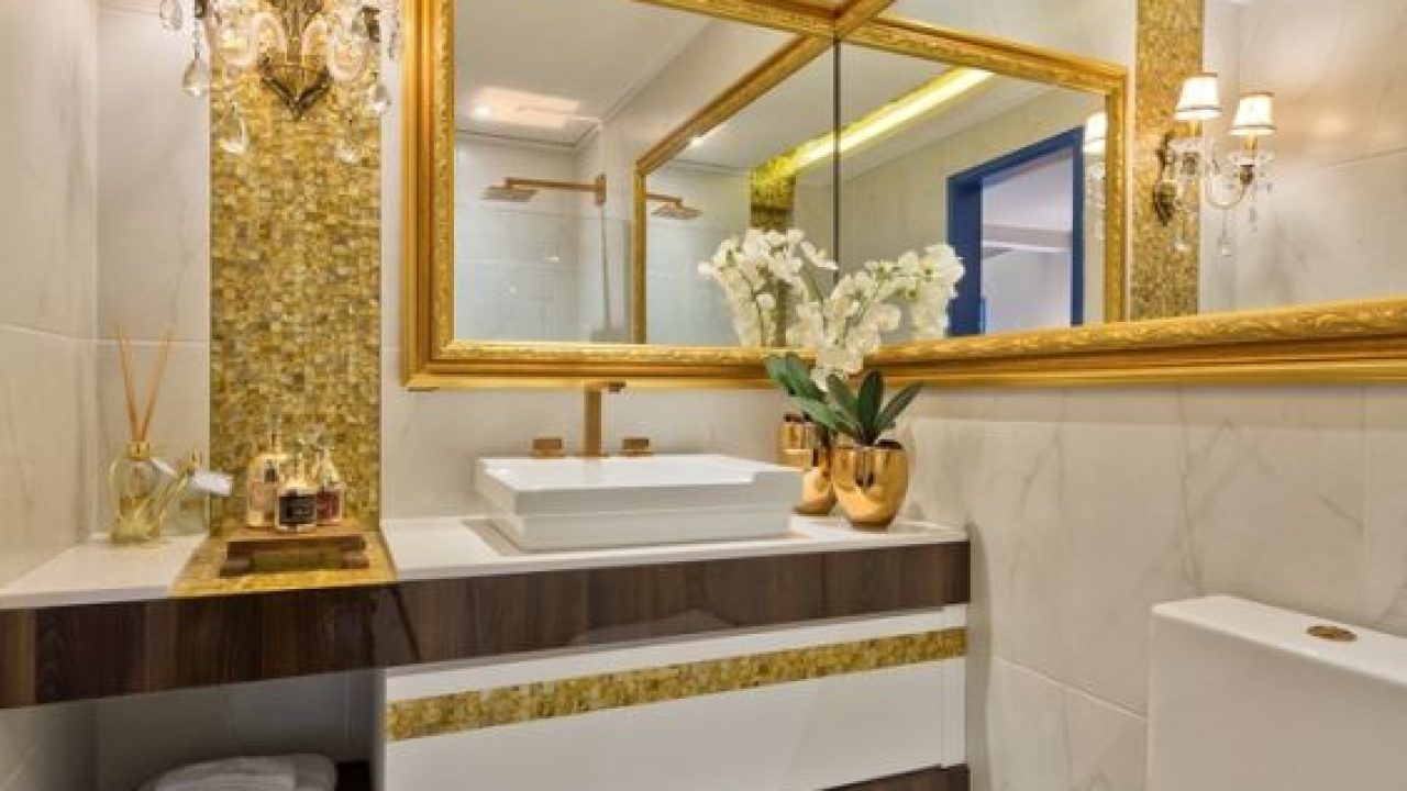 ideias de decoração com pastilhas no box do chuveiro