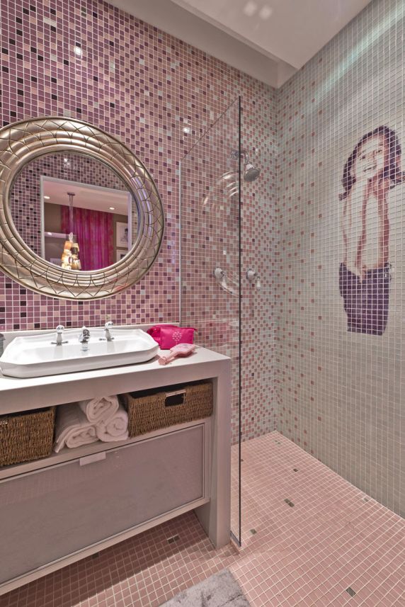 manutenção de pastilhas de vidro