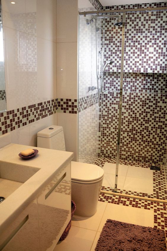 manutenção de pastilhas de vidro