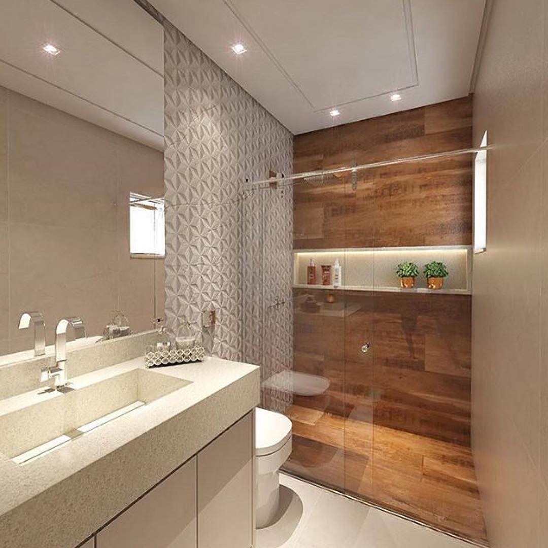 tipos de porcelanato para banheiro