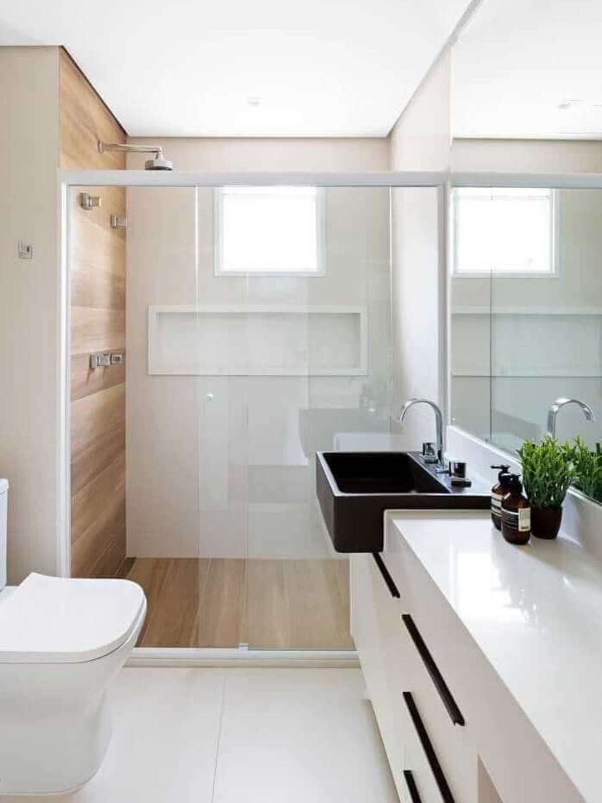 revestimento ideal para banheiro pequeno