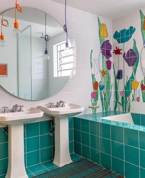 decoração de banheiro de creche