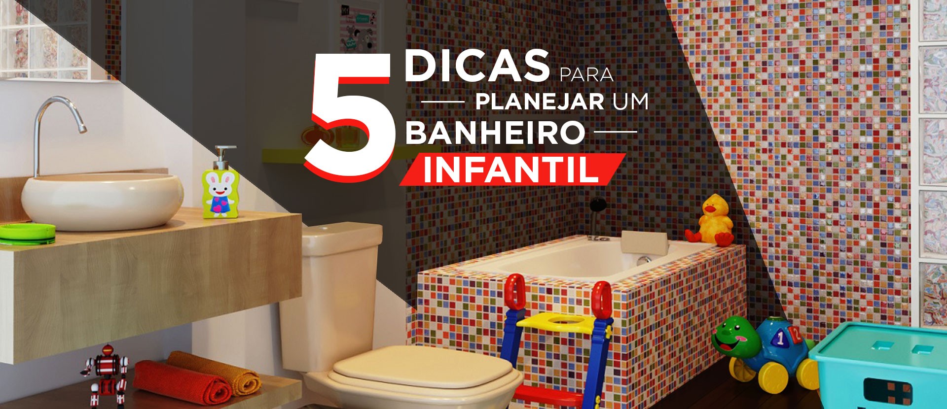 erros comuns decoração banheiro infantil creche