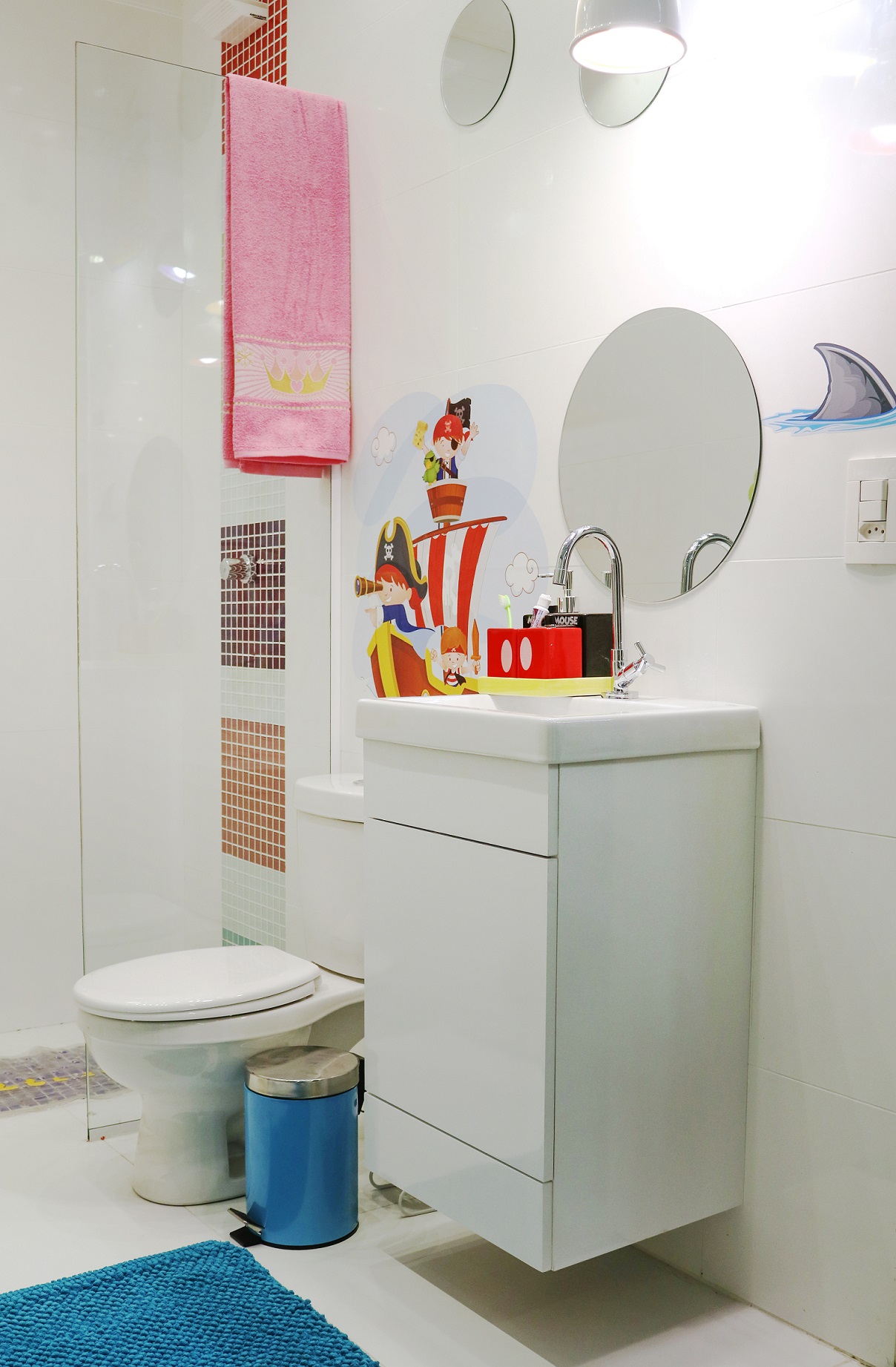 decoracao de banheiro infantil