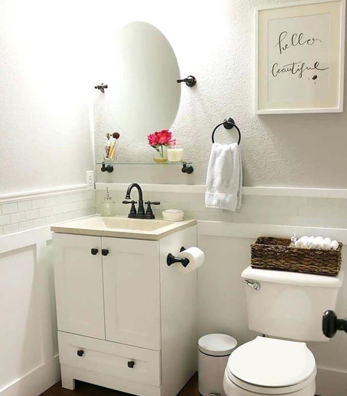 cores vibrantes banheiro criança