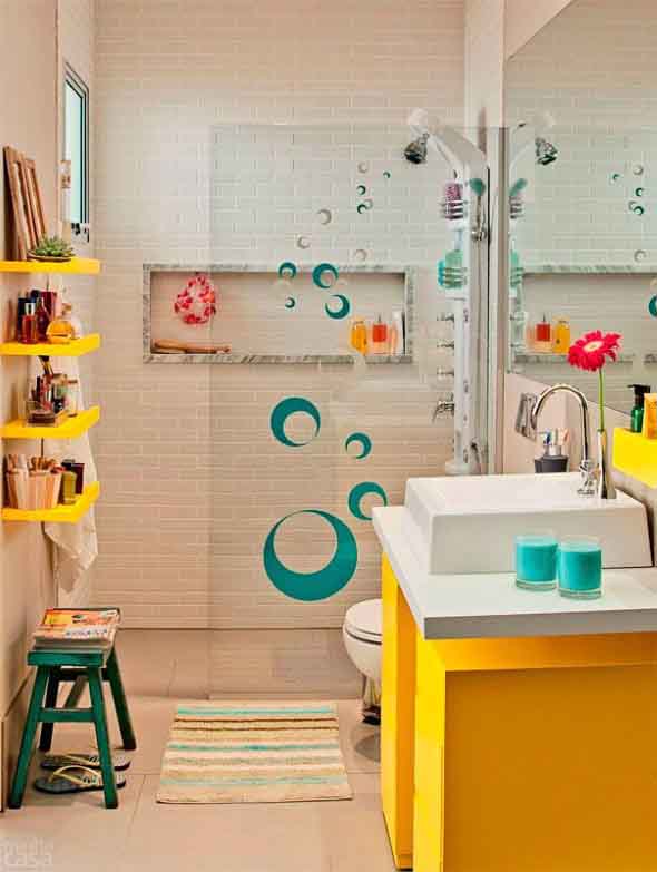 acessórios divertidos para banheiro infantil