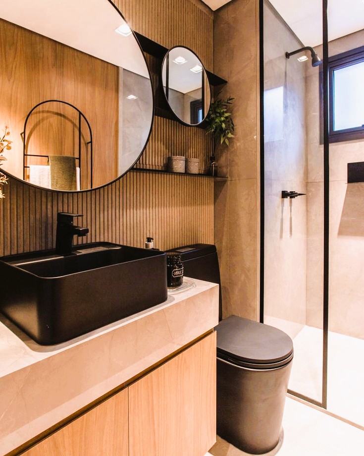 como evitar erros ao decorar banheiro laranja