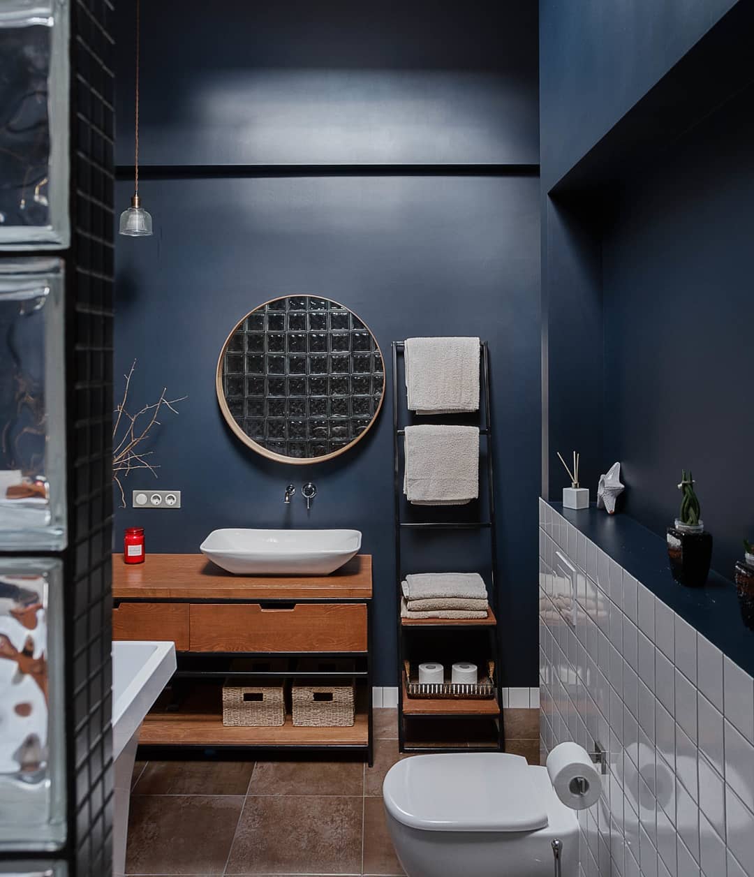 estilo banheiro homem simples