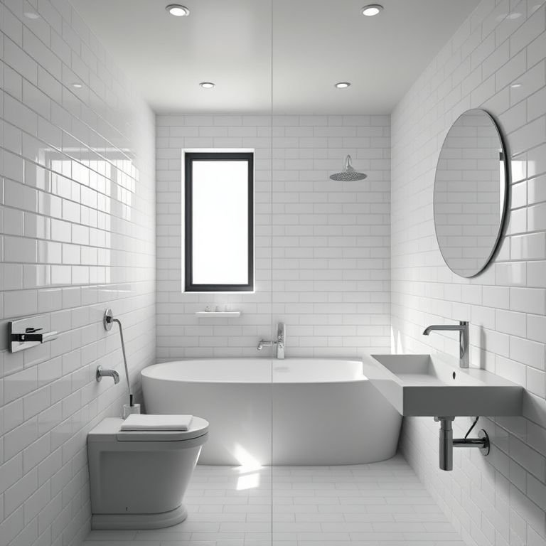 decoracao de banheiro masculino simples