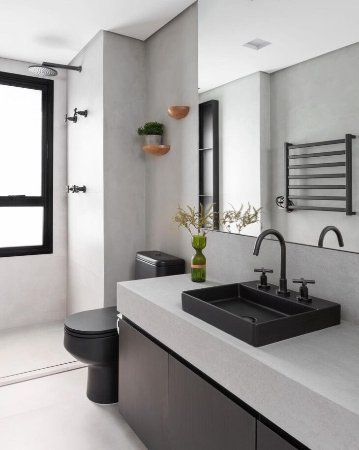 cores para banheiro masculino pequeno