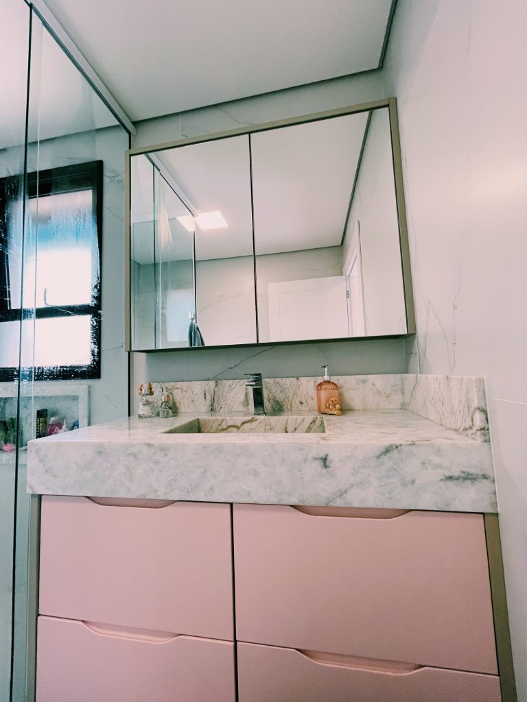 alternativas para armário de banheiro