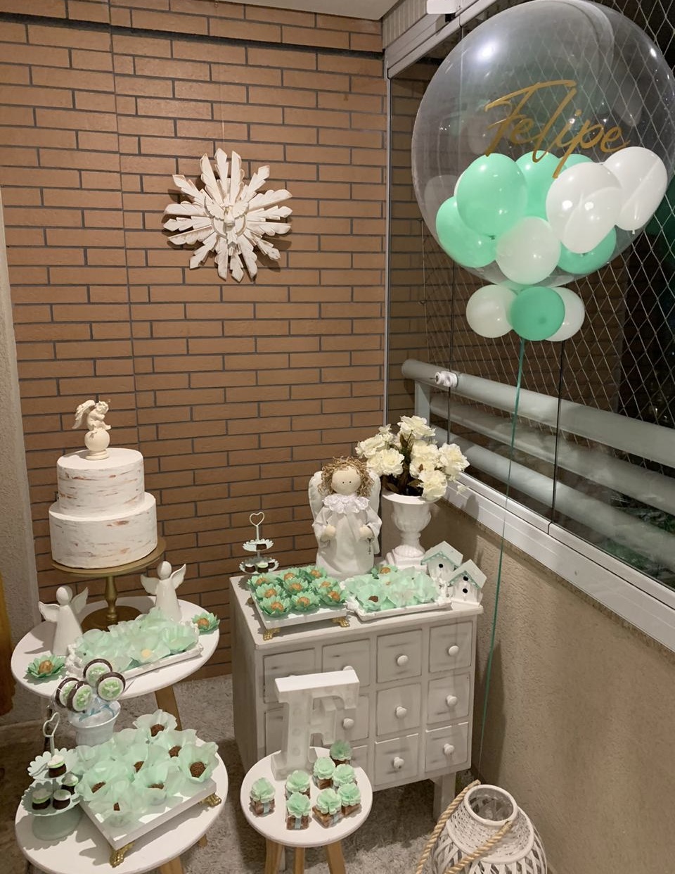 elementos essenciais decoração batizado