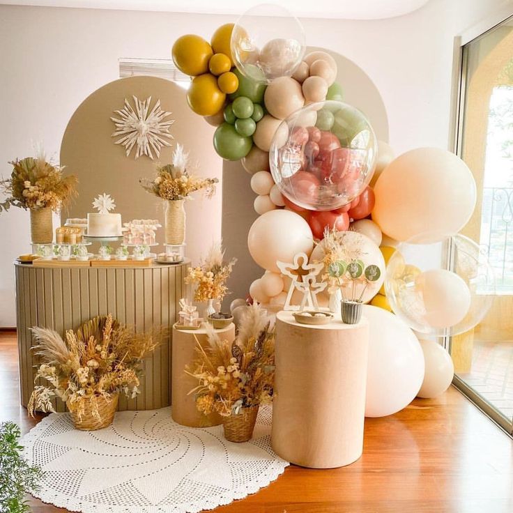 como decorar batizado em casa gastando pouco