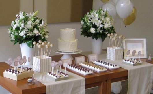 decoracao de batizado em casa