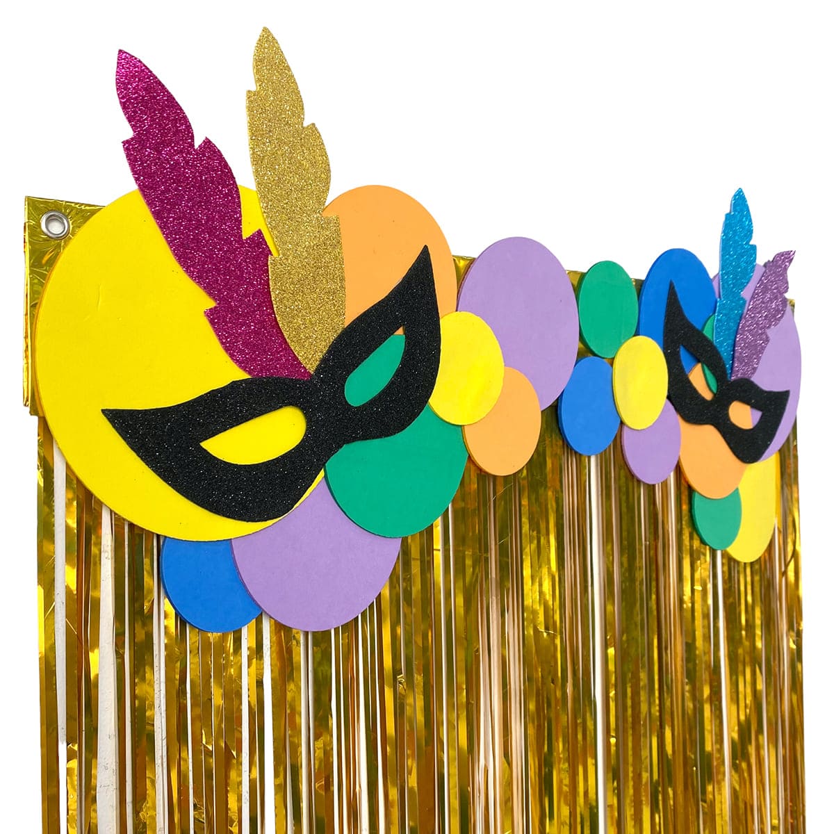 decoração carnaval 2026 cores futuristas