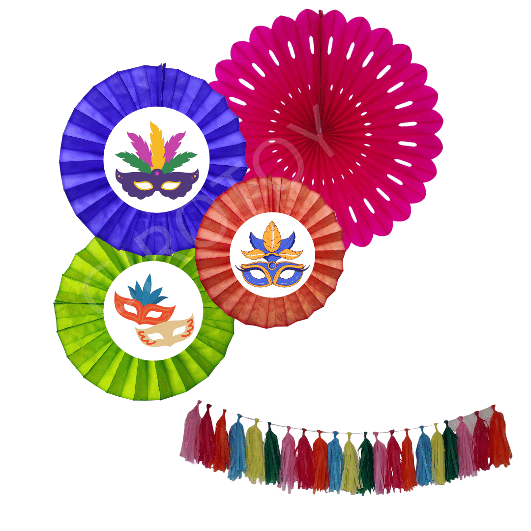 ideias diy decoração carnaval barata