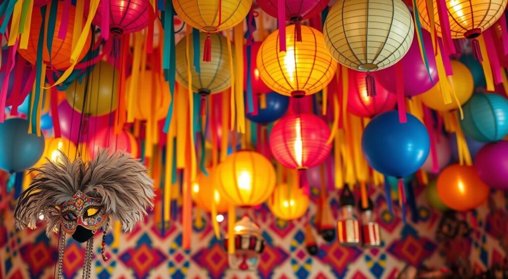 carnaval decoração instagramável painéis 3d