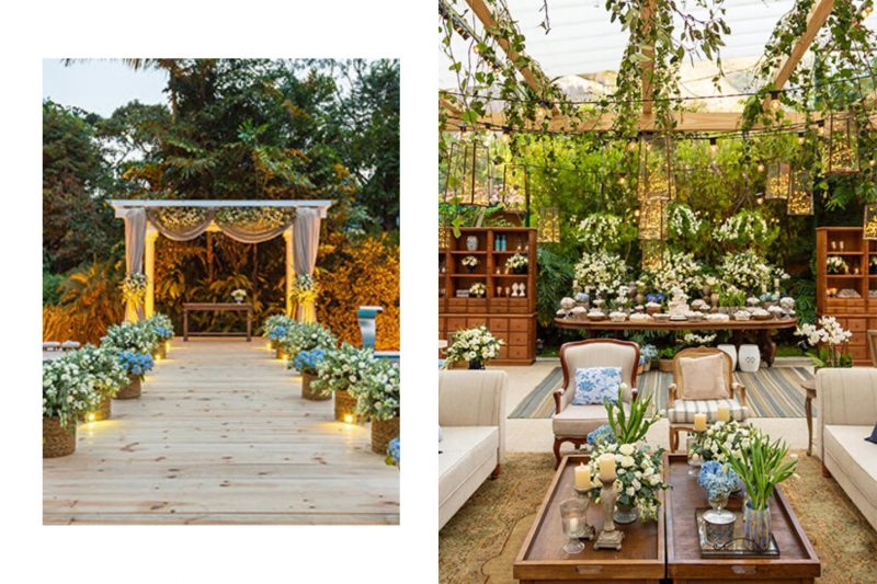 O Significado das Cores Azuis na Decoração do seu Casamento