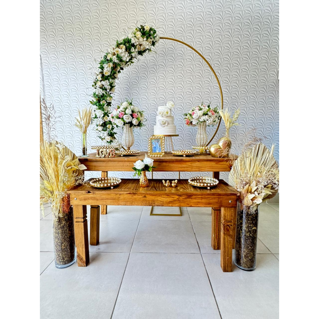 estilos de decoração de casamento boho chic