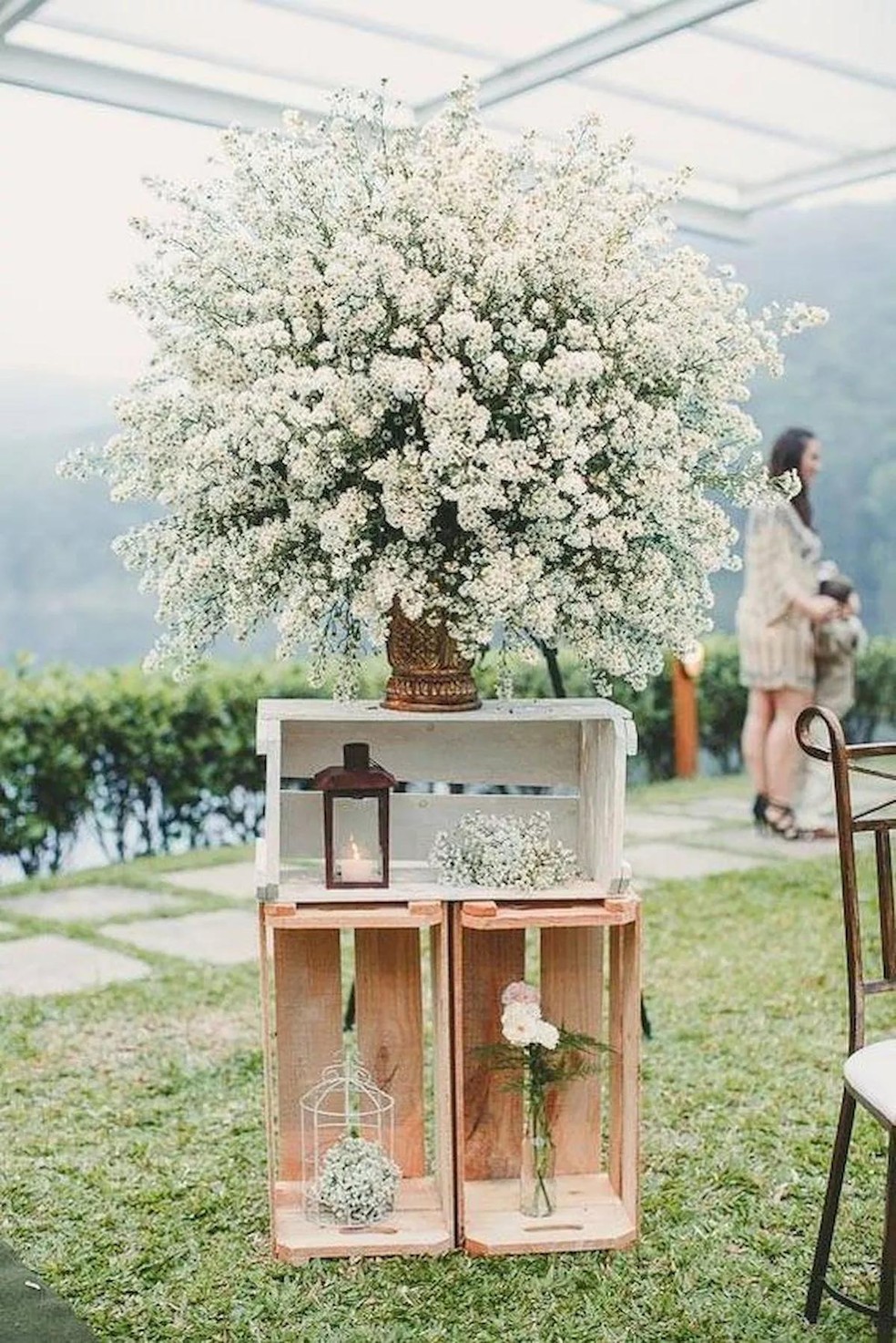 decoração de casamento econômica diy