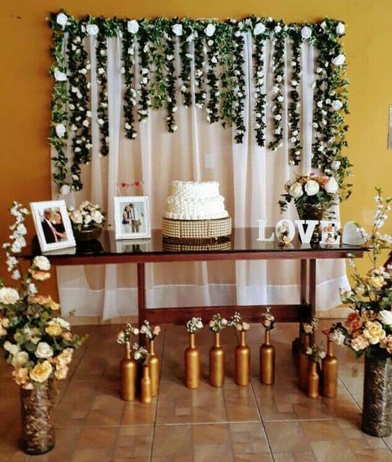 decoração de casamento econômica diy