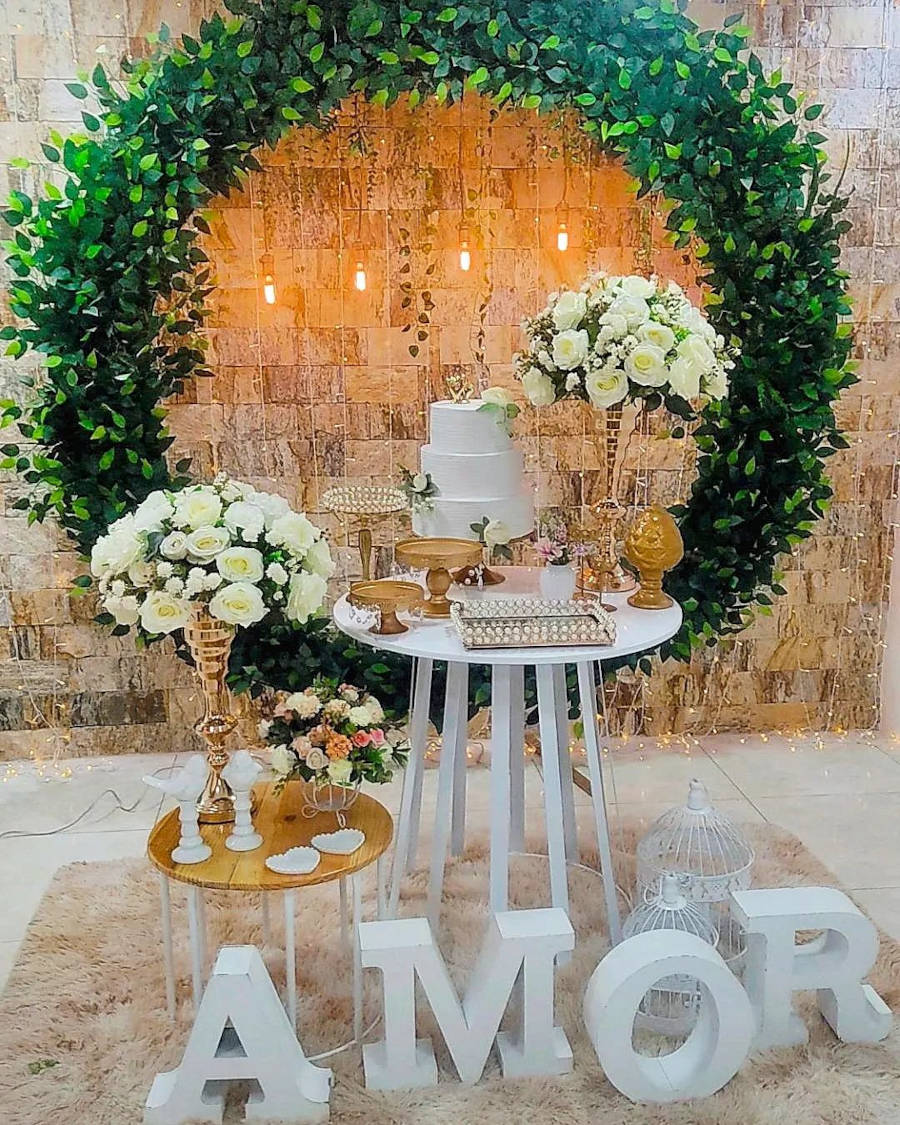 decoracao de casamento simples e barata