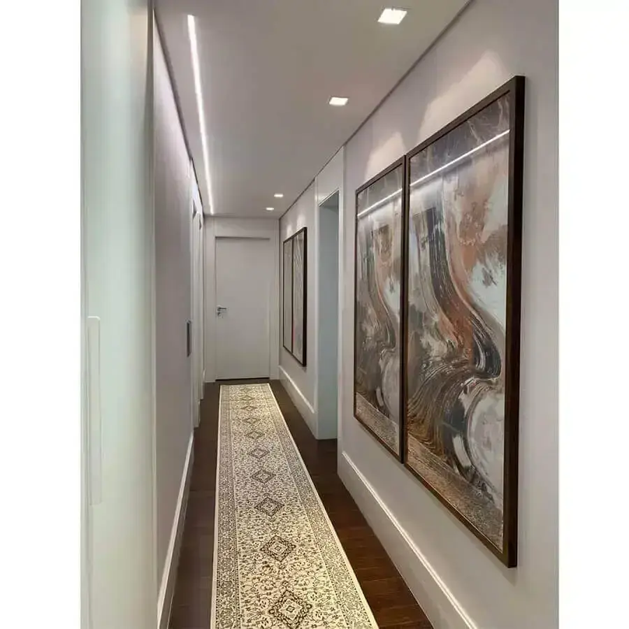 ideias de iluminação para corredor