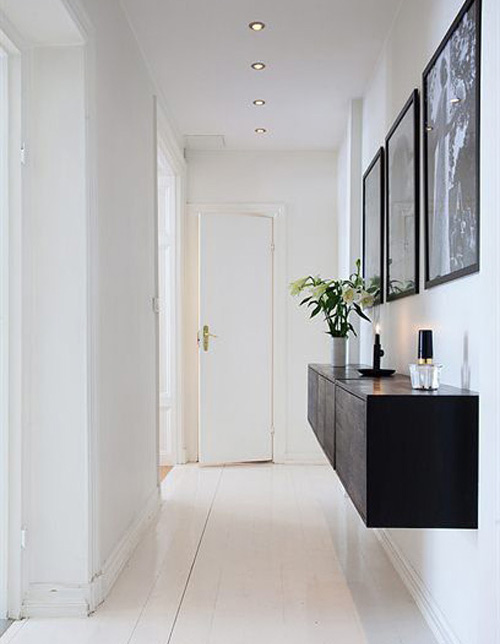 ideias de iluminação para corredor