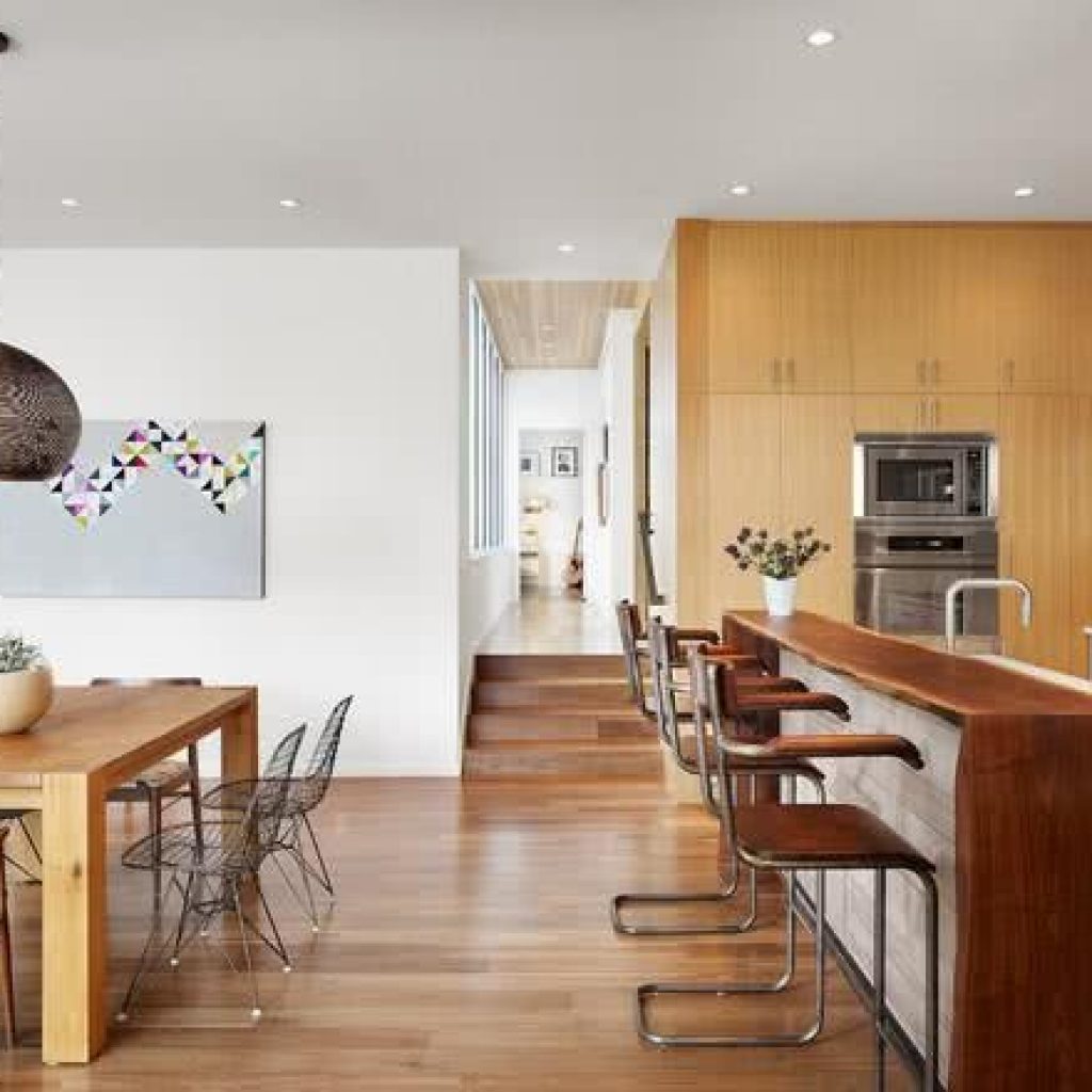 cores e materiais em alta para cozinha integrada