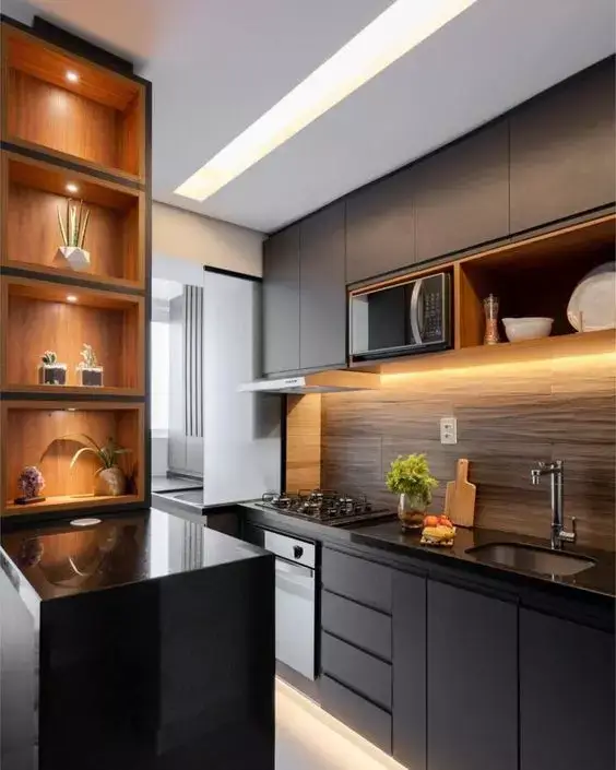 decoracao de cozinha americana