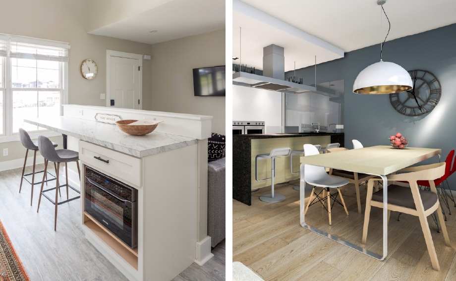 decoracao de cozinha americana