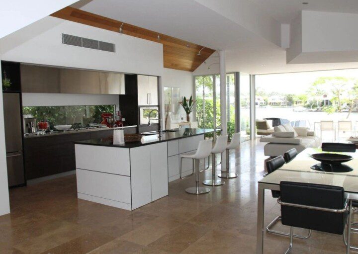 como decorar cozinha americana pequena e integrada