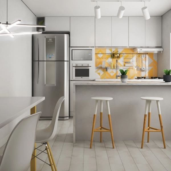 móveis multifuncionais para cozinha pequena