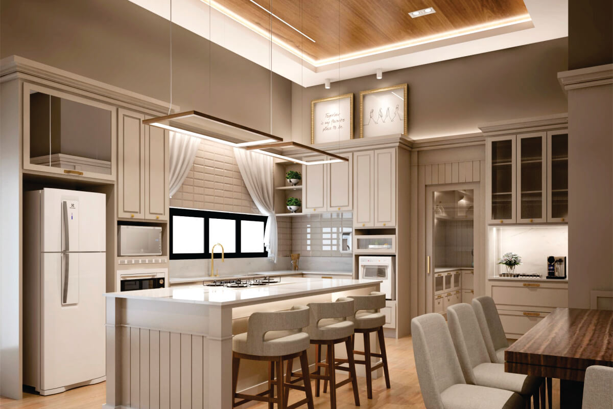 móveis multifuncionais para cozinha pequena