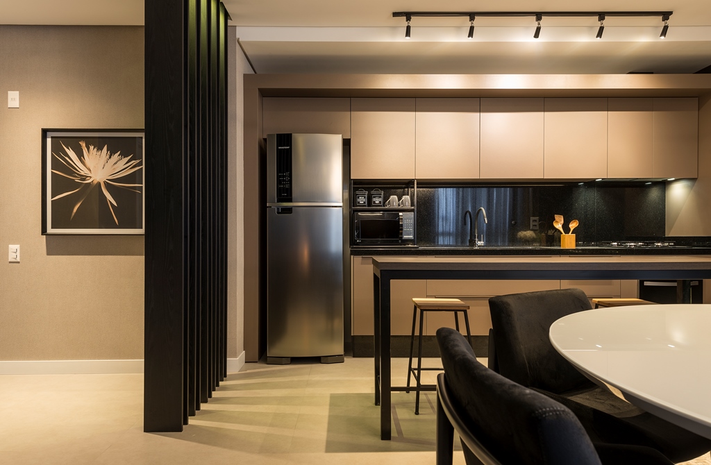 ideias para cozinha americana pequena com sala