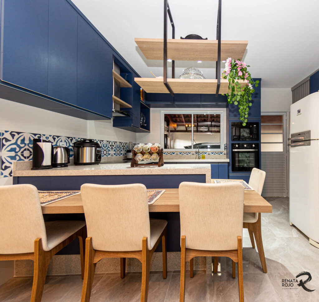 decoracao de cozinha americana pequena integracao e praticidade