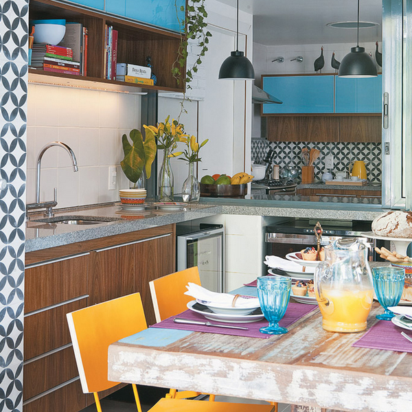 5 Paletas de Cores para Cozinhas Pequenas que Ampliam o Espaço