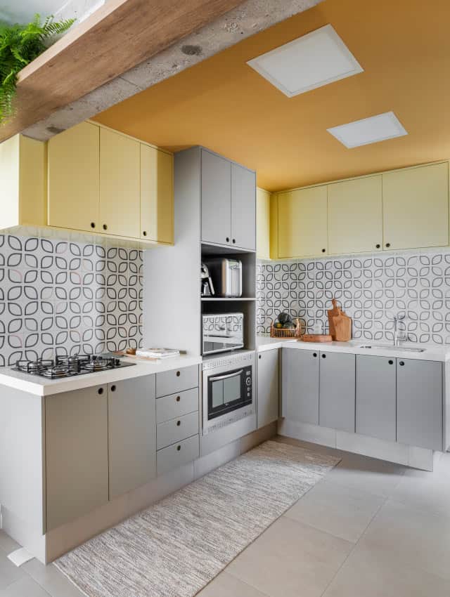 decoracao de cozinha colorida