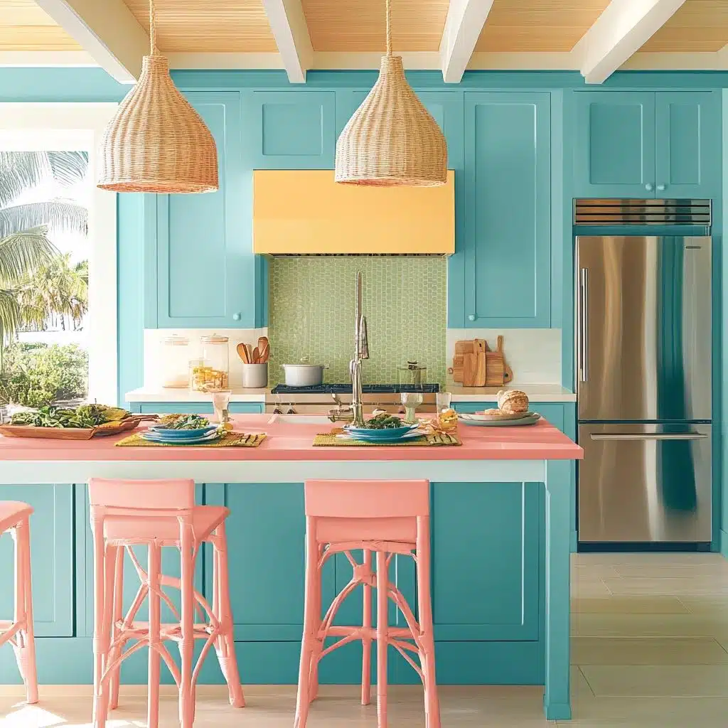 Como Criar uma Cozinha Estilo Retrô com Pouco Dinheiro