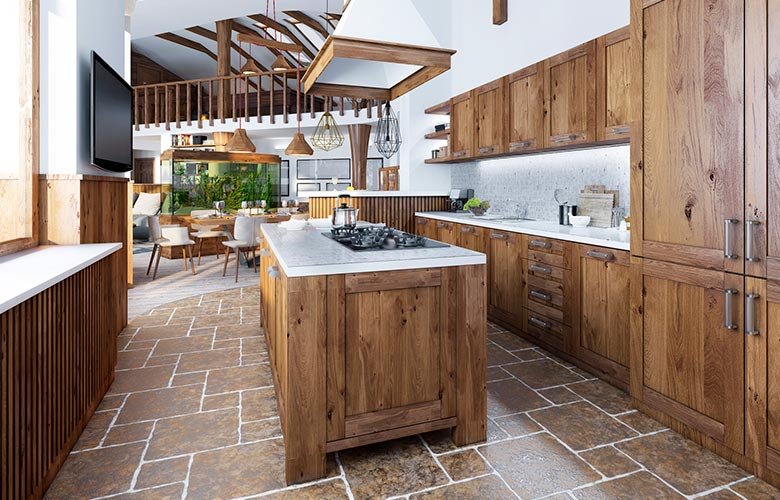 Cozinha dos Sonhos: Combinando Bancada de Madeira com Diferentes Estilos de Decoração