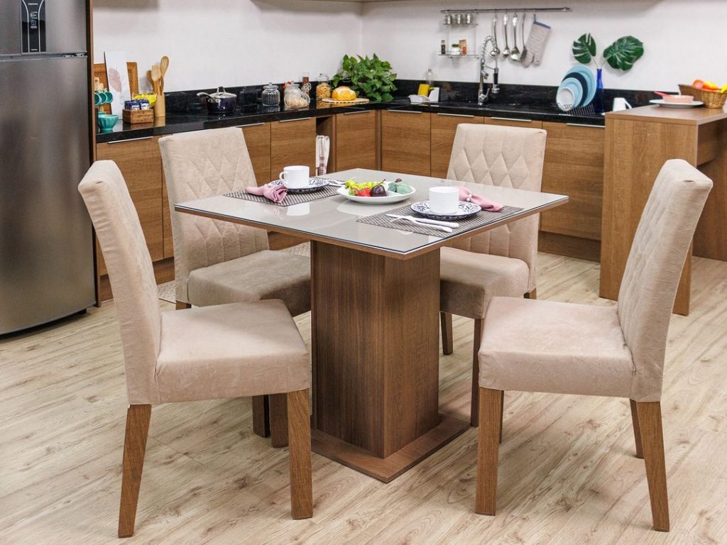 Iluminação e Acessórios: Como Valorizar Sua Mesa Retangular na Cozinha