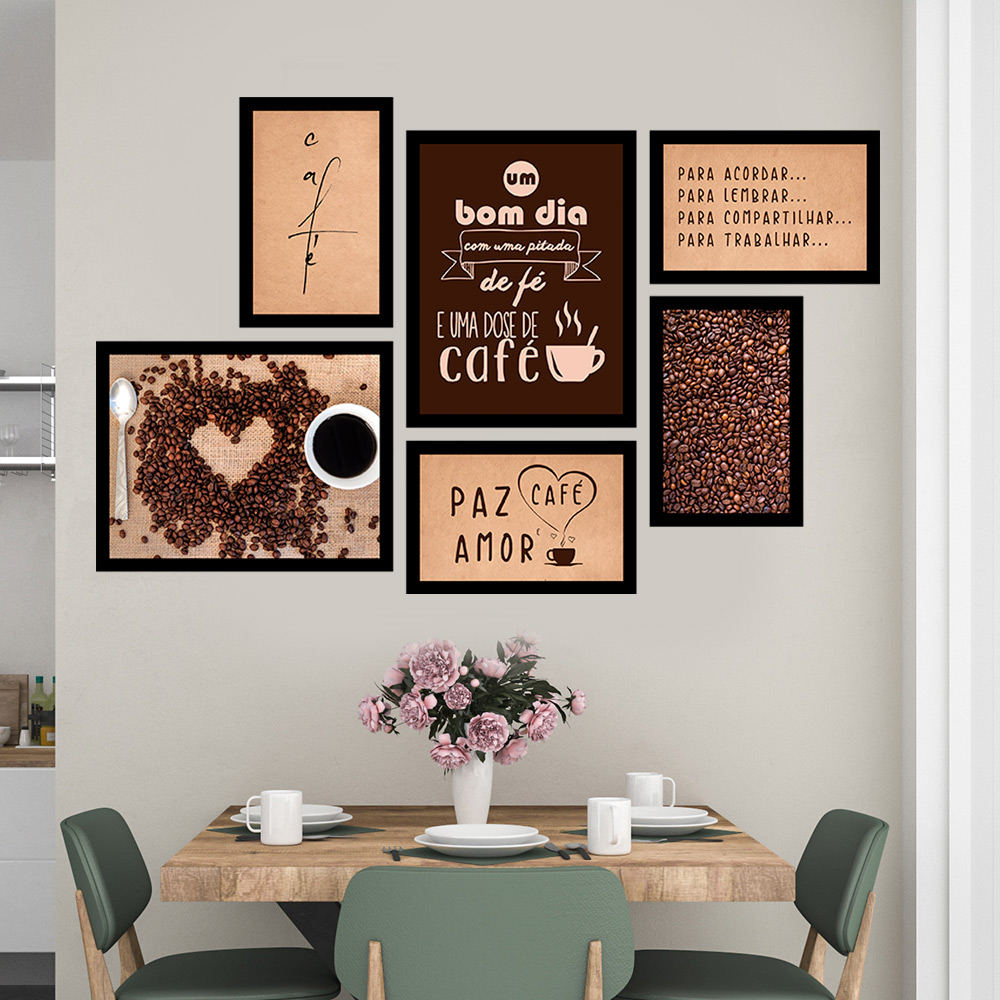 decoracao de cozinha com quadros
